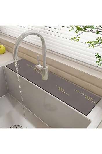 Else Dekor Else Drying Washing Machine Cover Protection Mat and Water Trap Sink Mat Ds06