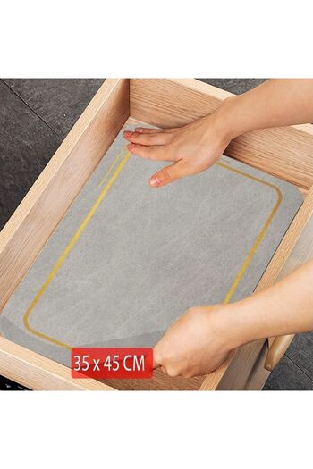 Else Dekor Non-Slip Shelf Cupboard Drawer Cover Washable Refrigerator Interior Mat