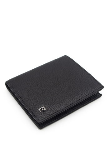Pierre Cardin Black Leather Floater Men's Wallet FT2016
