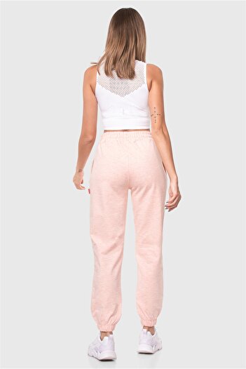 Superstacy Salmon Melange Jogger Sweatpants