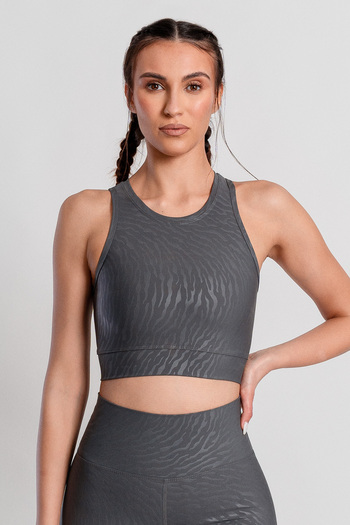 Superstacy Tiger Smoked Sports Bustier
