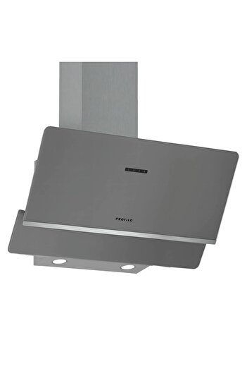 Profilo Dvk8j671 Platin Gri Cam Yüzey Duvar Tipi Davlumbaz
