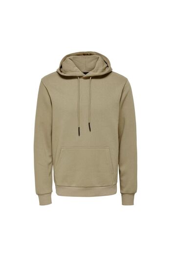 Only & Sons Худі з капюшоном Onsceres Sweat Noos Erkek - 22018685 Шиншила
