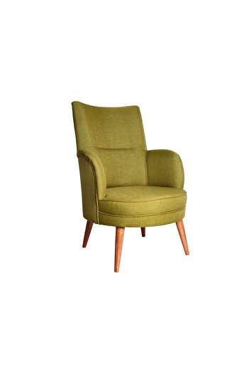Ze10 Design Victoria Tekli Koltuk Fıstık Yeşili