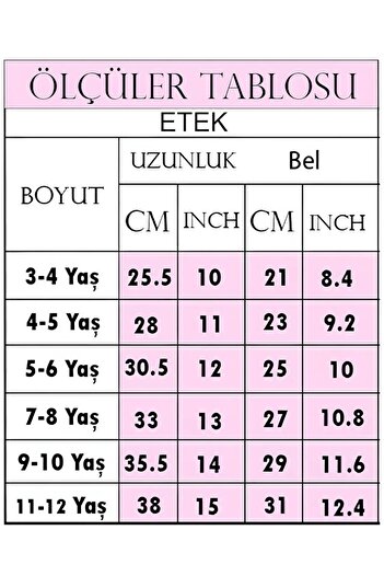 MODERN ASIR Girl's Mini Skirt - Mause Special Birthday Crowned Party