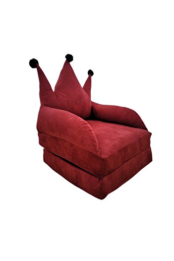 annebebektasarım Portable Crowned Plush Bed - Children's Chair, Leggings Kumashı