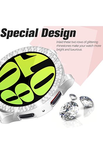 Nezih Case Samsung Galaxy Watch 4/5/6/7/Fe 40mm Compatible Rough Protector