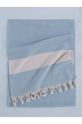 MirCotton 100x180 Diamond Detailed 100% Cotton Bath Towel