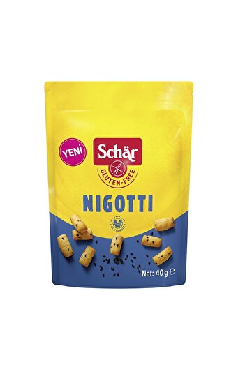 Schar Nigotti Glutensiz Çörek Otlu Kraker (12 Adet)