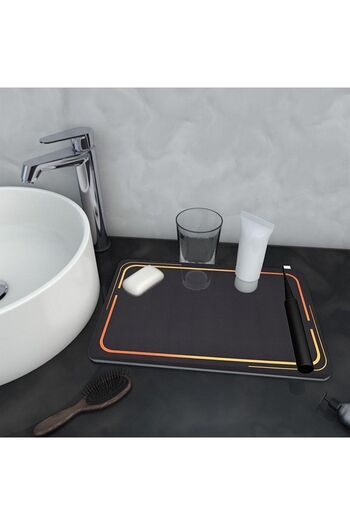 Else Dekor Water Absorbent Bathroom Organizer Σαμπουάν ντους Σαπούνι Κύπελλο Οδοντόβουρτσα Pad Organizer Χαλάκι παρουσίασης