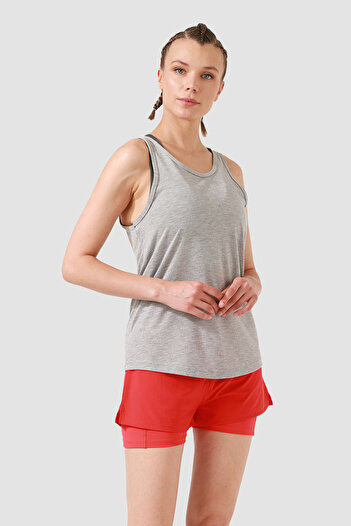 Superstacy Verona Gray Sports Tank Top