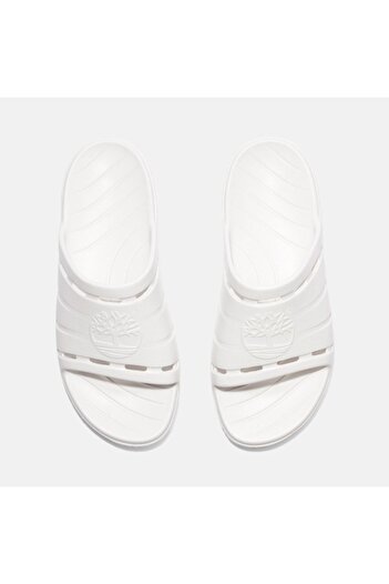 Timberland Papuci albi unisex Get Outslide Slide Tb0a5w 751431