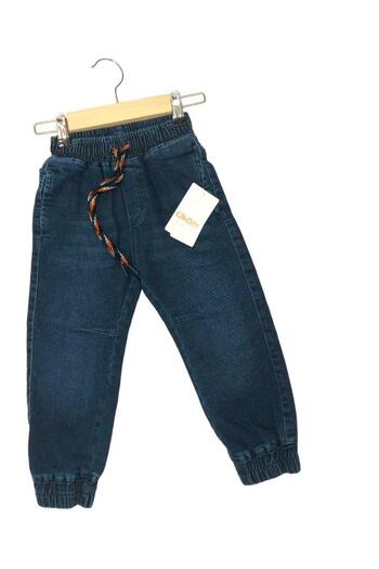 Çikoby Boy's Elastic Waist Leg Lcr Jeans