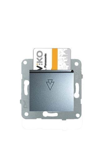 VİKO Viko Artline Novella Smoked Energy Saver with Mechanical Switch 230 Volt Frameless92605425