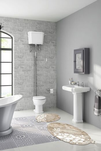 Alanur Home Alanur Mine Лазерне різання 2-комплект для ванної кімнати St210fg419vz