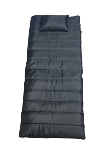 CAMP STORY Tim Military-18 350 gr Gray Fleece Inside Padded Sleeping Bag Black Long