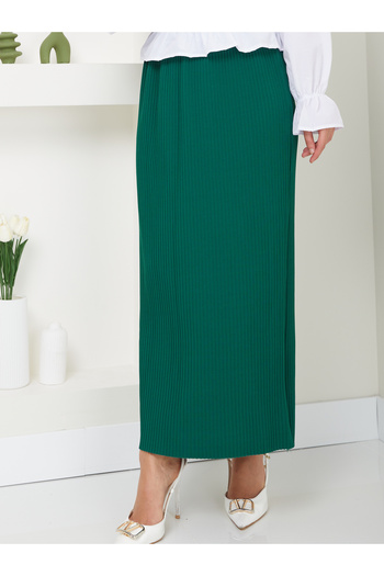 VOLT CLOTHİNG Women's Pleated Pencil Skirt - Stylish and Comfortable