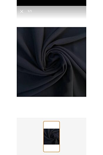 Limitless Lycra Rochie Suport pentru pantaloni Dublu Crepon Negru (150 CM) 1 metru în partea de sus
