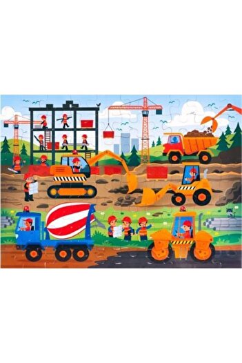 Eolo Puzzle İnşaat Alanı 80 Parça 4+yaş