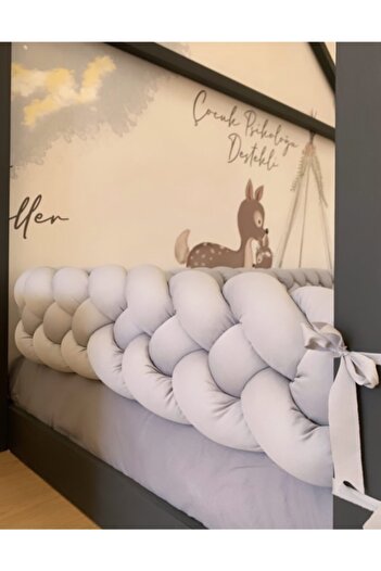 ÖrgüYastik 400 Cm Knitted Knot Mattress Edge Protector Pillow
