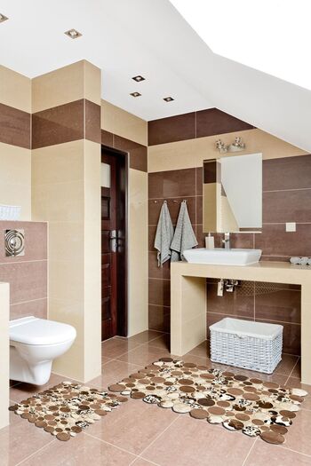 Alanur Home Set de baie din 2 piese tăiat cu laser Eylül St 210130 ka