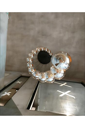 TREND 70lik 15 Li Dönerli Sarkıt Galeri Boşluğu Modern Avize