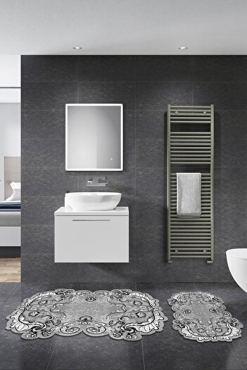 Alanur Home Гвоздик Лазерне різання 2-комплект для ванної кімнати St210149gr