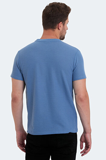 Slazenger Ανδρικό μπλε μπλουζάκι VELVEL