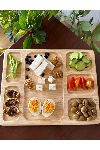 SAMMWOOD NATURAL Wooden CHEESE PRESENTATION PLATE, COFFEE PLATE, COFFEE Tray