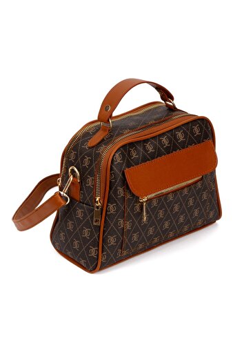Linatigers Women's Patterned Cross Strap Hand and Shoulder Bag