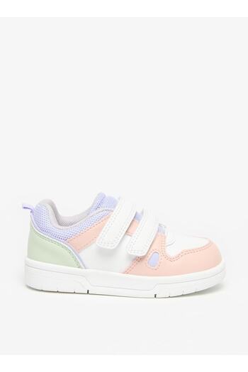 Flora Bella by Shoexpress Colourblock Sneakers with Hook and Loop Closure