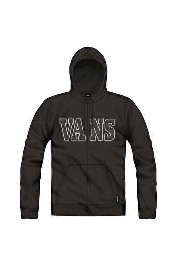 Vans Мъжки суитшърт Varcity Zip-B, черен - VN000HWUBLK1