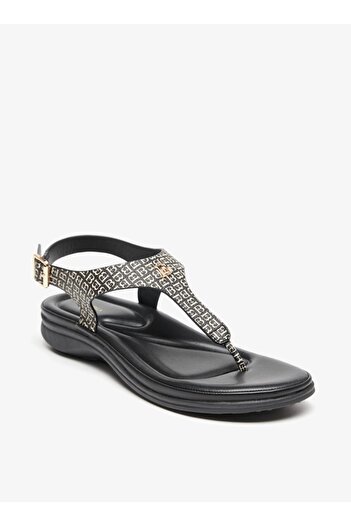 Flora Bella by Shoexpress Printed Flatform Sandal with Buckle Closure
