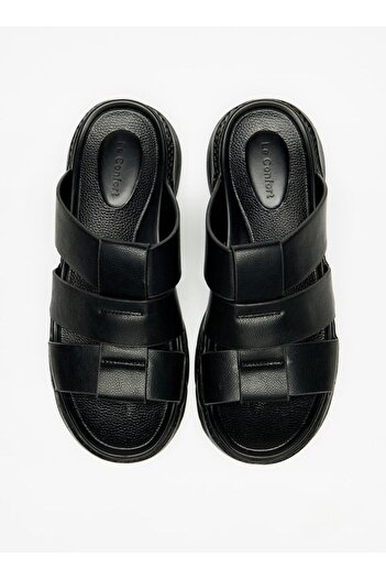 Le Confort Solid Slip-On Sandals