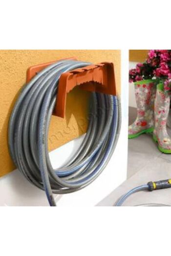 BİODATA Hortum Toplama Aparatı- Sarma Plastik Hortum Askısı Turuncu Renk