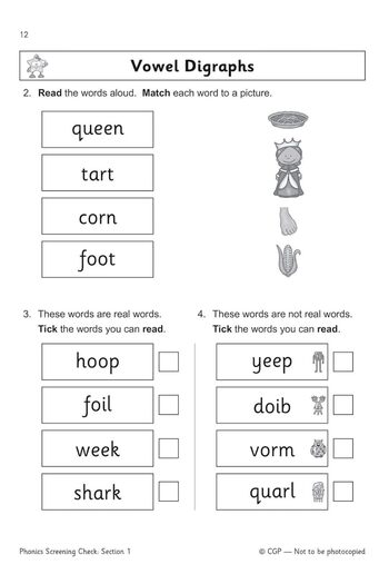 Penguin Books KS1 Phonics Buster - for Year 1 Phonics Screening Check