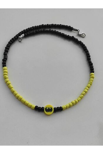Amabel Jewelerys Batman Figürlü Kumboncuk Çocuk Kolye