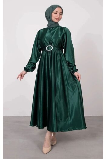 modasusev Σατέν φόρεμα Mevlana
