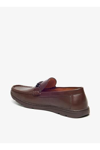 LBL by Shoexpress Men's Textured Slip-On Moccasins