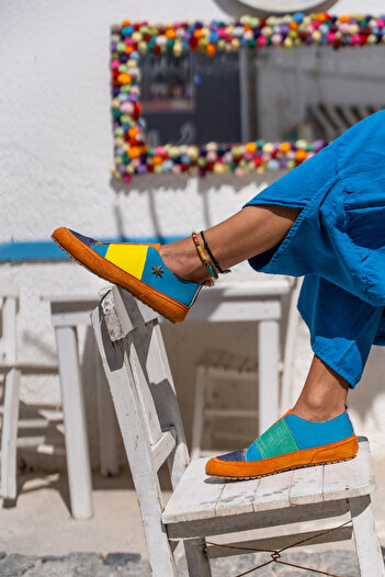 Güneşkızı Guki35 Kadın Multi Günlük Rahat Vegan Rainbow Sneaker Gk-orionis014