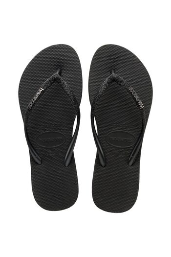 Havaianas Slim Sparkle 2 black Women's Slippers