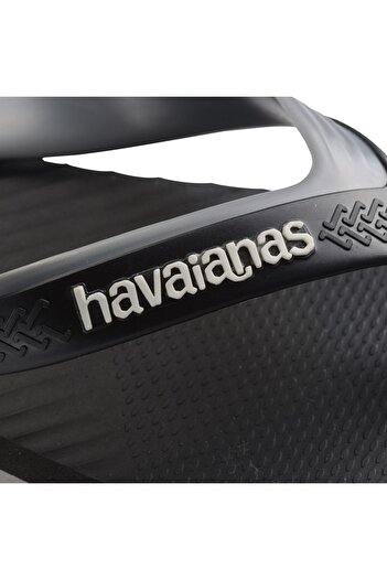 Havaianas Dual Black Steel Gray Men's Slippers