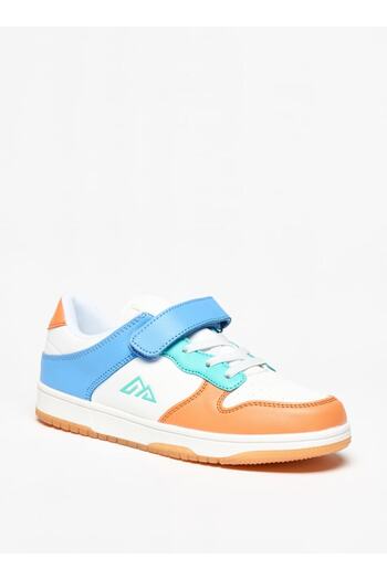 Oaklan by Shoexpress Panelled Sports Shoes with Hook and Loop Closure