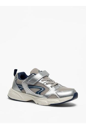 Oaklan by Shoexpress Panelled Sneakers with Hook and Loop Closure