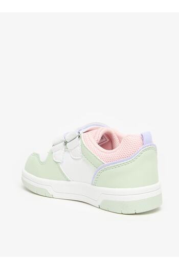 Flora Bella by Shoexpress Colourblock Sneakers with Hook and Loop Closure
