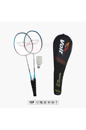 Voit Pro-504 3 Top 2 Raket Badminton Seti