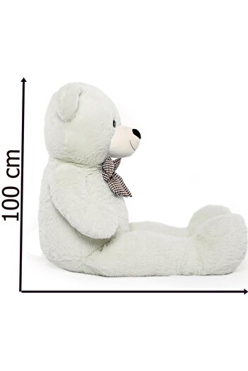 Sole 100 Cm Peluş Ayı - Sevdiklerinize Özel Hediyelik Peluş Ayıcık, % 100 Yerli Üretim