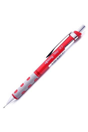 Rotring Tikky 0.7 Red Versatil Mechanical Tip Pen