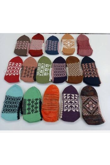 ÇİDEM'S 10 Pieces of Dowry Gift Knitted Booties // 10 Pieces