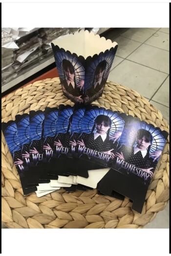 PartAntalya Wednesday Addams 8 Pieces Corn Box